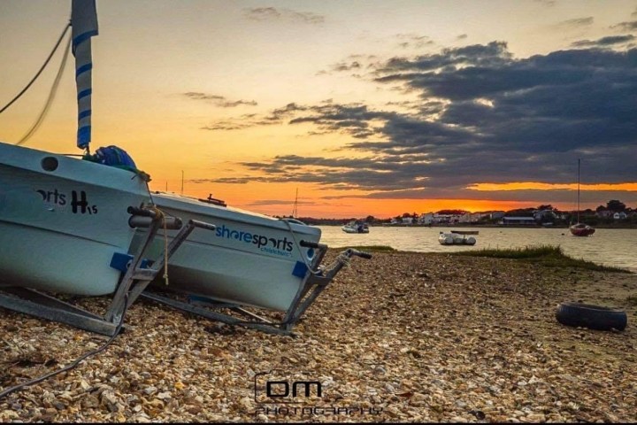 a car parked on a beach